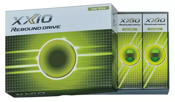 Dunlop Golf Ball XXIO REBOUND DRIVE 2021 Model 1 Dozen Lime Yellow XNRDYEL (12 pieces)