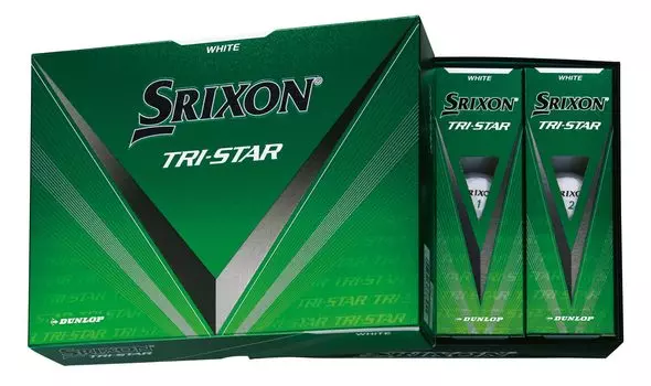 Dunlop Golf Balls SRIXON 2024 Model 1 Dozen White TRI-STAR4 (12 pieces)
