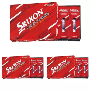 DUNLOP Golf Balls SRIXON DISTANCE9 2022 Model 1 Dozen (12 pieces) White (x 3)