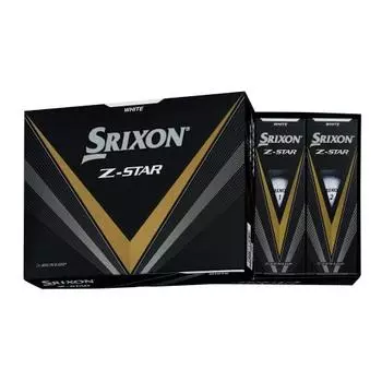 Dunlop Golf Balls SRIXON Z-STAR 2023 Model 1 Dozen (12 pieces) White