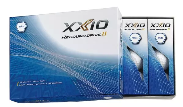 Dunlop Golf Balls XXIO REBOUND DRIVE2 2023 Model 1 Dozen White (12 pieces)