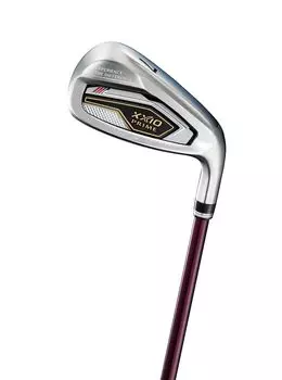 Dunlop Golf Club XXIO Prime 2025 Iron SP-1300 Carbon Shaft Men s Right-handed Loft Angle: 48 degrees Count: AW Flex: R Golf Club Black/Gold