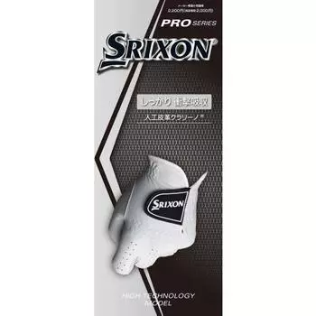 Dunlop Golf Gloves (Gloves) SRIXON GGG-S029 White 23cm Golf Gloves