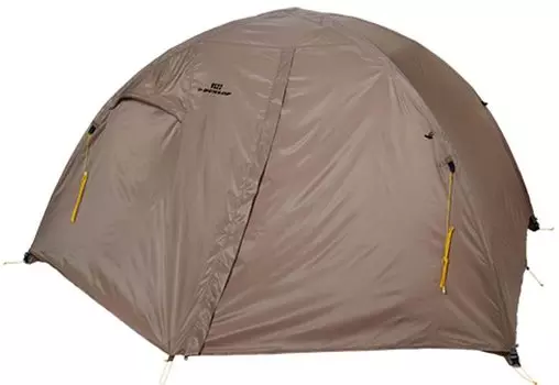 DUNLOP Outdoor Camping Climbing Touring Solo Tent VS Series Entrance Compact Alpine Палатка для 2 человек в VS22 (Одиночная модель) [Сделано в Японии] светло-коричневого