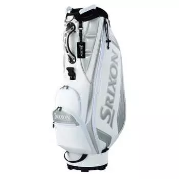 DUNLOP Srixon Caddy Bag GGC-S166 White Silver 2022 Model 9.5 Type