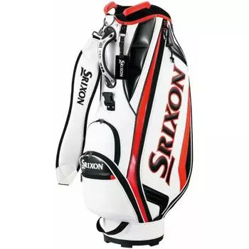 DUNLOP SRIXON Caddy Bag Men s Lightweight Standard Model White 9.5 Type GGC-S166 Golf Bag