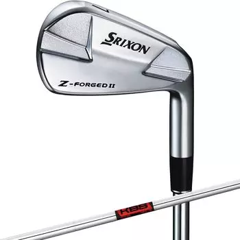 Набор из 6 клюшек DUNLOP SRIXON Iron KBS TOUR, сталь, правая, PW S, Z-FORGED, мужские, количество № 5-9, гибкие серебряный