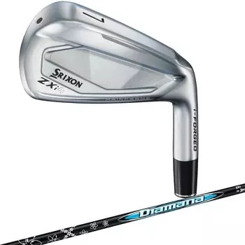 DUNLOP SRIXON ZXi4 Iron Отдельная позиция с подлинным каталогом Diamana ZXi для IRON Carbon Shaft Loft 56 degrees S 2024 Model [Модельный вал] Мужская серебряный