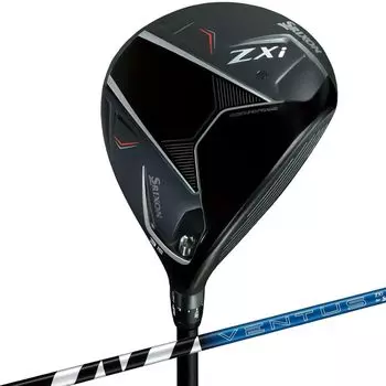 DUNLOP SRIXON ZXi Fairway Wood с подлинным каталогом VENTUS ZXi Carbon Shaft Loft 18 градусов S 2024 Модель [Модельный стержень] Мужской правый угловой чёрный