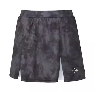 Dunlop Tennis Badminton Soft Tennis Skirt with Inner Pants DAK2481W 2024SS Black L [DUNLOP] чёрный