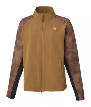 DUNLOP Tennis Badminton Soft Tennis Track Jacket DAF5420W 2024SS Brown L Women s коричневый