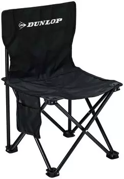 DUNLOP Tennis Folding Chair Chair Black DAC8404 (Folding Chair)