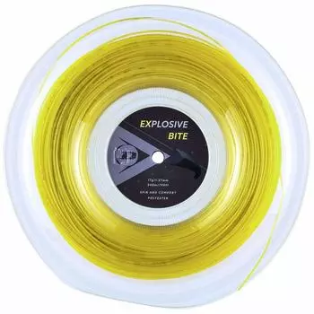 DUNLOP Tennis Hard Tennis Explosive Bite Roll Type 240m Yellow DST12011 1.27mm