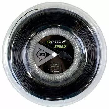 DUNLOP Tennis Hard Tennis Explosive Speed Roll Type 240m Black DST12021 1.30mm