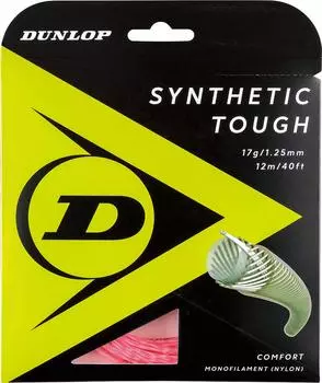 DUNLOP Tennis Hard Tennis Synthetic Tough Single Tennis 12m Pink DST21001 1.25mm