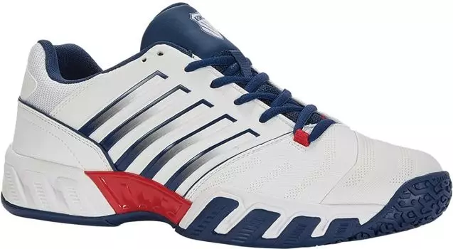 DUNLOP Tennis Shoes Bigshot Light 4 OMINI Omni Clay Court Model White x Blue KS07010136WB K-SWISS & Men s 27.0cm белый