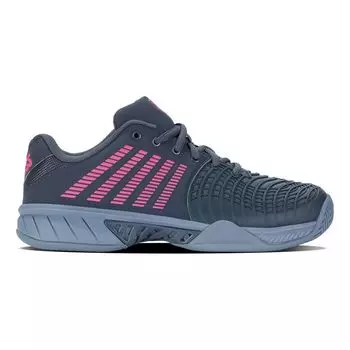 DUNLOP Tennis Shoes Express Light 3 All Court Model 23FW Dark Gray x Pink K-SWISS KS98562478GP24.5cm темно-серого