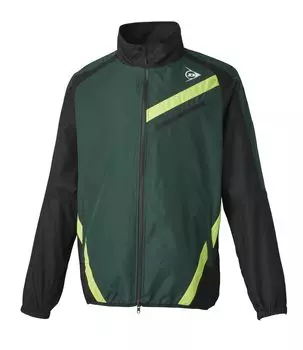Dunlop Tennis Wear Бадминтон Мягкая теннисная ветровка DAW4441 2024FW Зеленый L [DUNLOP] зелёный