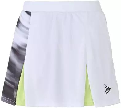 Dunlop Tennis Wear Soft Tennis Badminton Game Юбка Брюки DAK2492W 2024FW Белый L [DUNLOP] (Встроенный внутренний) белый