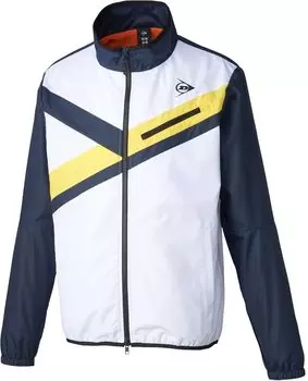 DUNLOP Tennis Wear Unisex Wind Jacket IND JACKET 2022FW DAW-4243 белый