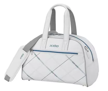 DUNLOP XXIO Boston Bag White Blue GGB-X162W
