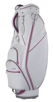 Dunlop XXIO Caddy Bag Geometric White Pink GGC-X162W