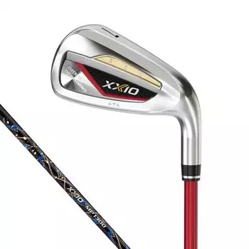 DUNLOP XXIO Thirteen Iron Set 5 Pieces MP1300 Shaft Carbon Right Red Count PW R Men s # 6-9, Flex красный