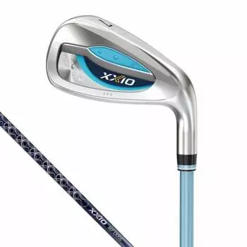 DUNLOP XXIO Thirteen Ladies Iron Set 5 Pieces MP1300L Shaft Carbon Right Blue Count #: 7-9, PW, SW Flex: К