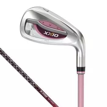 DUNLOP XXIO Thirteen Ladies Iron Set 5 Pieces MP1300L Shaft Carbon Right Bordeaux Count #: 7-9, PW, SW Flex: L