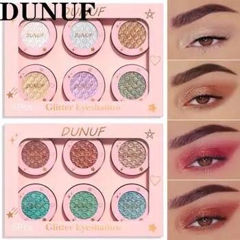 DUNUF 6-цветные тени для век «Картофельное пюре» 01