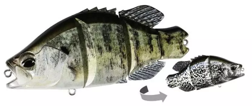 Duo Duo Realis Dead Drift 95 Crappie Асимметричный Цвет WH/B