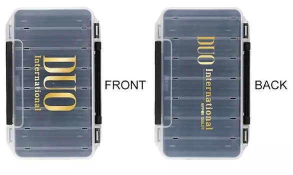 DUO Ящик для снастей Meiho Tackle Box Reversible 100 200 x 126 x 36 мм, черный, золотой (8478) N/A золотой/чёрный