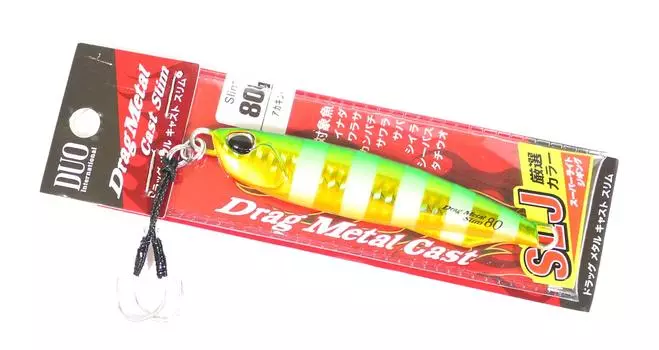 Duo Metal Jig Drag Metal Cast Slim SLJ 80 грамм PHA0393 (2349)