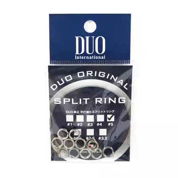 Duo Original Split Rings 12 шт., Размер 5 (7693)