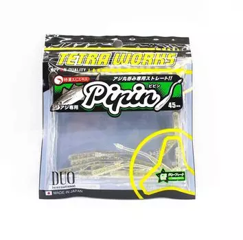 Duo Soft Lure Tetra Works Pipin 45мм 12 шт. в упаковке S512 (9158)