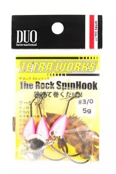 Крючок Duo Tetra Works The Rock Spin Hook 5 граммов, размер 3, 3 шт. PHA0013 (3309)
