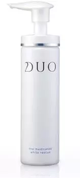 DUO The Medicated White Rescue 40 г Продвинутая отбеливающая сыворотка с лечебными основными ингредиентами x carbonic Высококонцентрированная микрокарбонатная пена, которая