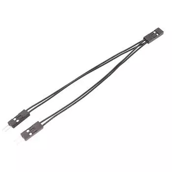 Dupont Terminal Wire 2 Pins Splitter Cable для ПК SW IO Cable Extensions/DIY Lab