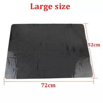 Durable 4Pcs 28 X20 PVC Reusable Car Window Sun Shade Cover Static Cling Screen
