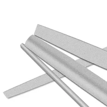 Durable 6/8 Inch Diamond File Flat/Semicircle/Triangle/Square/Circle Hand Tool Sharpening File Grinding Polishing Grinding File