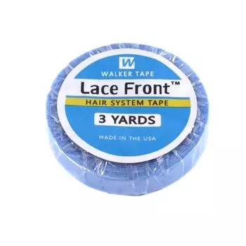 Durable Blue 3 Yard Double Sided Tape Adhesive Wig Tape Strong Waterproof Tape Hair Extension Tape 0.8CM