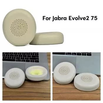 Durable Ear pads Ear Cushions for Evolve2 75 Headphone Elastic EarPads for Better Comfort & Noise Isolation Earmuff