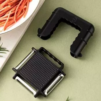 Durable Mini Vegetable Slicer 3 in 1 Vegetable Slicer Mini Fruit Peelers Kitchen Tool Square