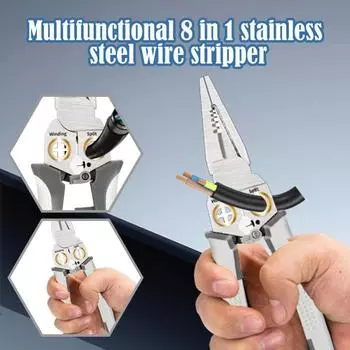 Durable Multi-tool Pliers Multifunctional Electrical Measuring Pliers Electrician s Style 2