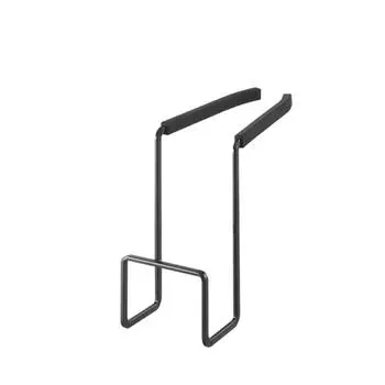 Durable Sink Caddy Sink Sponge Holder Small Kitchen Bathroom Metal Organizer Liquid Dish Drainer Faucet Rack Shower Convenient чёрный