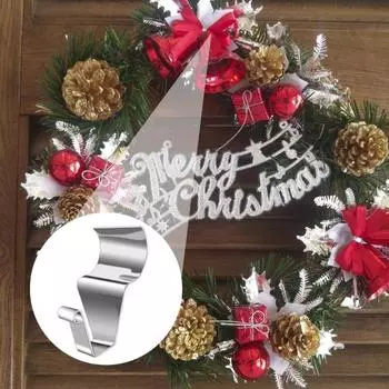 Durable Stainless Steel Siding Hooks Convenient Bedroom Hanger Easy to Install Siding Hooks for Festival Decorations