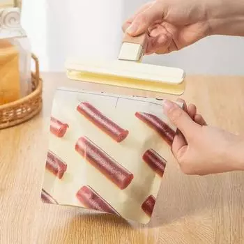 Durable Vegetables Milk Powde Food Sealing Clip Moisture-proof ABS Plastic Bag Clip Food Preservation Clip