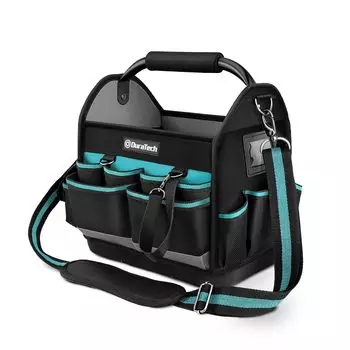 DURATECH Tool Многофункциональный инструмент Инструмент Инструмент Инструмент 900D Регулируемый плечевой стальной большой инструмент для технического обслуживания электрики x 22 x 30 см Сумка, Сумка, Держатель,