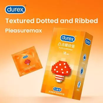 Durex текстурированные в горошек и ребристые Pleasuremax 8/12 шт. Pack of 8