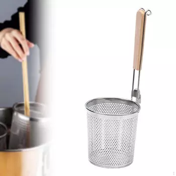 Дуршлаг для пасты из нержавеющей стали с удобной ручкой 12cm